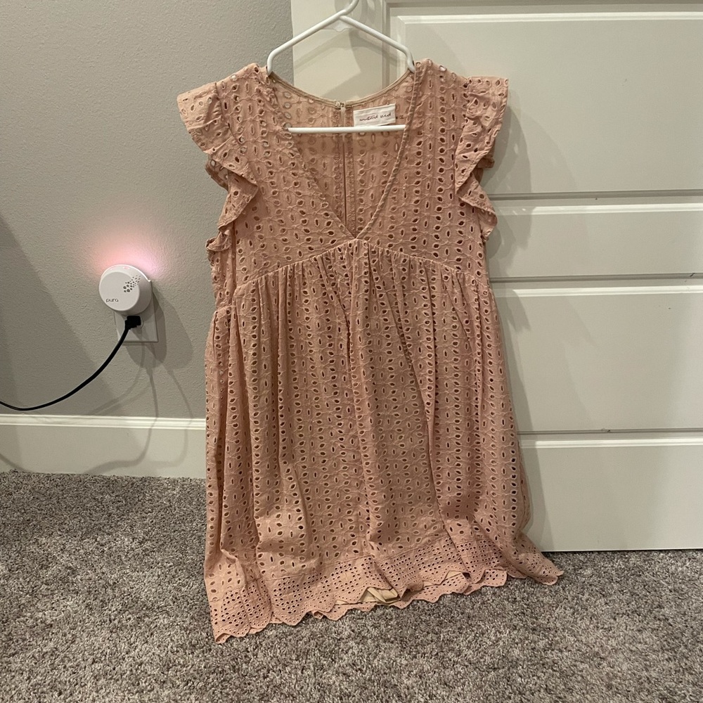 Pink dress/romper
